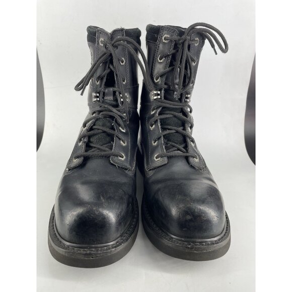 Harley-Davidson Steel Toe Work Boots Men’s Size 12 Black Leather 95327 main image 8